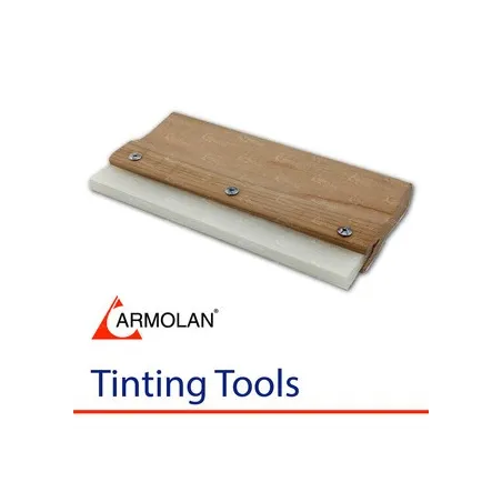 PU Rakel mit Holz Griff | carfoil.ch