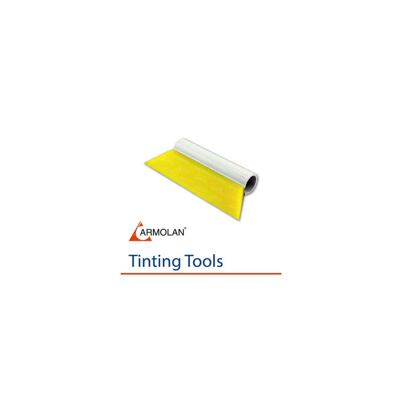 14cm rubber wiper Yellow\ngelber. soft blade with PVC grip. for the Installation of window tinting film and paint protection fil
