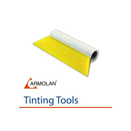 14cm rubber wiper Yellow\ngelber. soft blade with PVC grip. for the Installation of window tinting film and paint protection fil