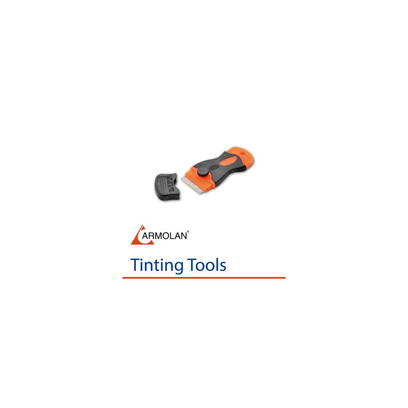 Razor scraper blade Ergo 2.5 cm\nglassch but with stainless Steel. for easy Removal of adhesive residue or impurity inside
