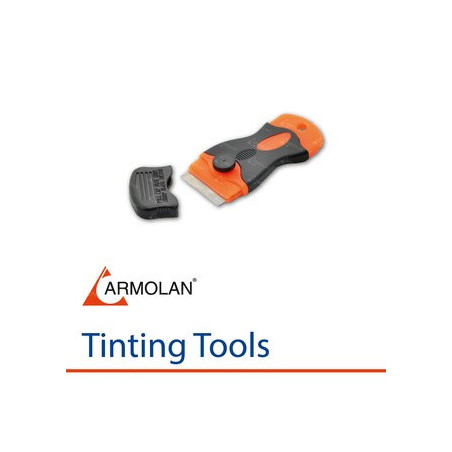 Razor scraper blade Ergo 2.5 cm\nglassch but with stainless Steel. for easy Removal of adhesive residue or impurity inside