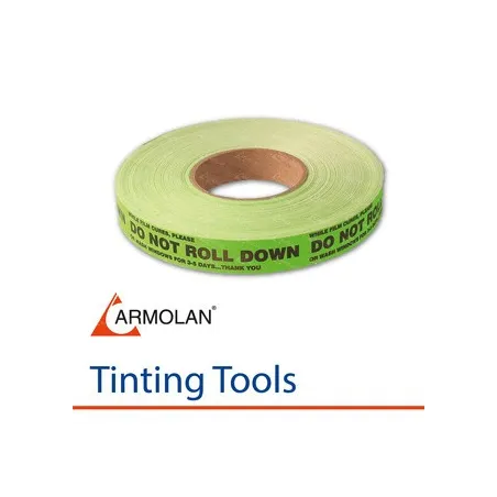 Aufkleber: 'Do not Roll Down' | carfoil.ch